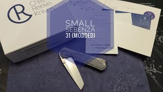 Small Sebenza 31 (modded) unboxing...