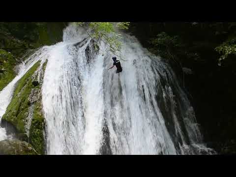 L O S T - მსოფლიოში დაკარგულები : ტობას კასკადოვან 234 მეტრიან ჩანჩქერზე დაშვება (2_ე კასკადი)