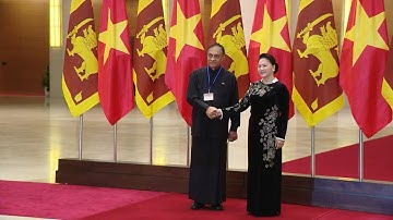 Chủ tịch Quốc hội Nguyễn Thị Kim Ngân đón, hội đàm với Chủ tịch Quốc hội Sri Lanka