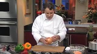 Dicing an Onion by Chef Jean Pierre but every time he says onyo it gets +20% faster