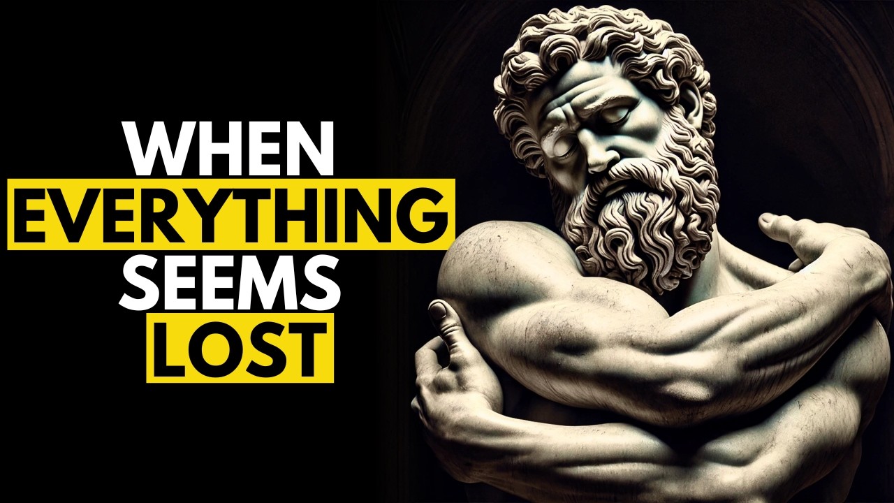 HOW TO FIND YOURSELF WHEN EVERYTHING SEEMS LOST | STOICISM - YouTube