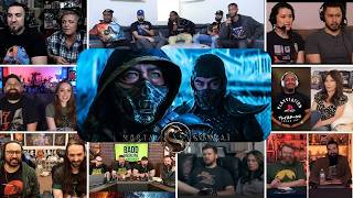 TOP "Scorpion Vs Sub Zero Scene" Mortal Kombat (2021) Movie Reactions