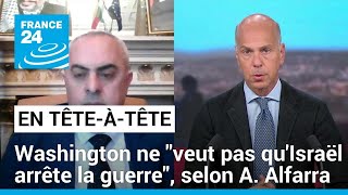 Ambassadeur palestinien auprès de l'UE : Washington ne "veut pas qu'Israël arrête la guerre" à Gaza