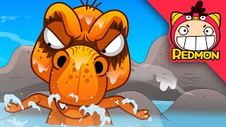 The Hot Spa 1 Dinosaurs Story Dinosaur Cartoon Redmon