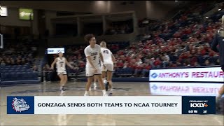 Gonzaga sends both teams to NCAA tournament
