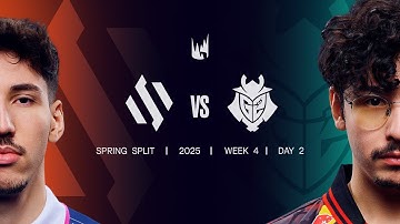 BDS v G2 | 2025 LEC Spring | Week 4 Day 2 | Team BDS vs. G2 Esports Game 1