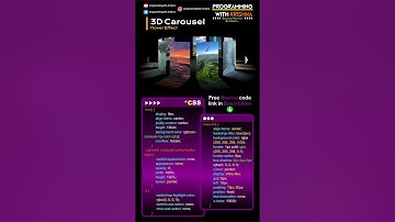 Image Gallery HTML CSS JS #programmingwithkrishna #html #css #cssanimation #js #javatutorial #python