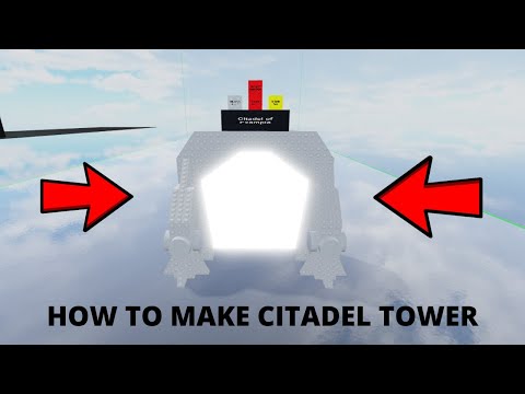 How to make Citadel Portal from JTOH | Obby Creator