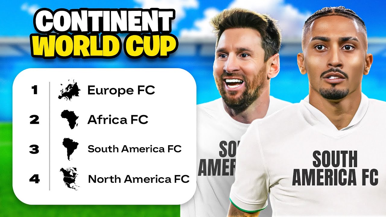 I Hosted a Continent World Cup 🌎