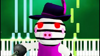 Piggy ROBLOX - Zizzy Theme Music (Piano Tutorial Easy)