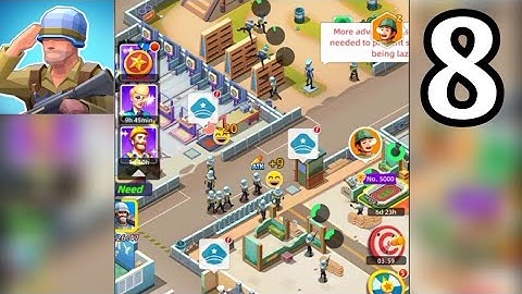 Army Tycoon: Idle Base - Android Gameplay Walkthrough Part 8 No Commentary