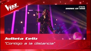 Julieta Celiz - "Contigo en la distancia" - Shows en vivo 16vos - La Voz Argentina 2022