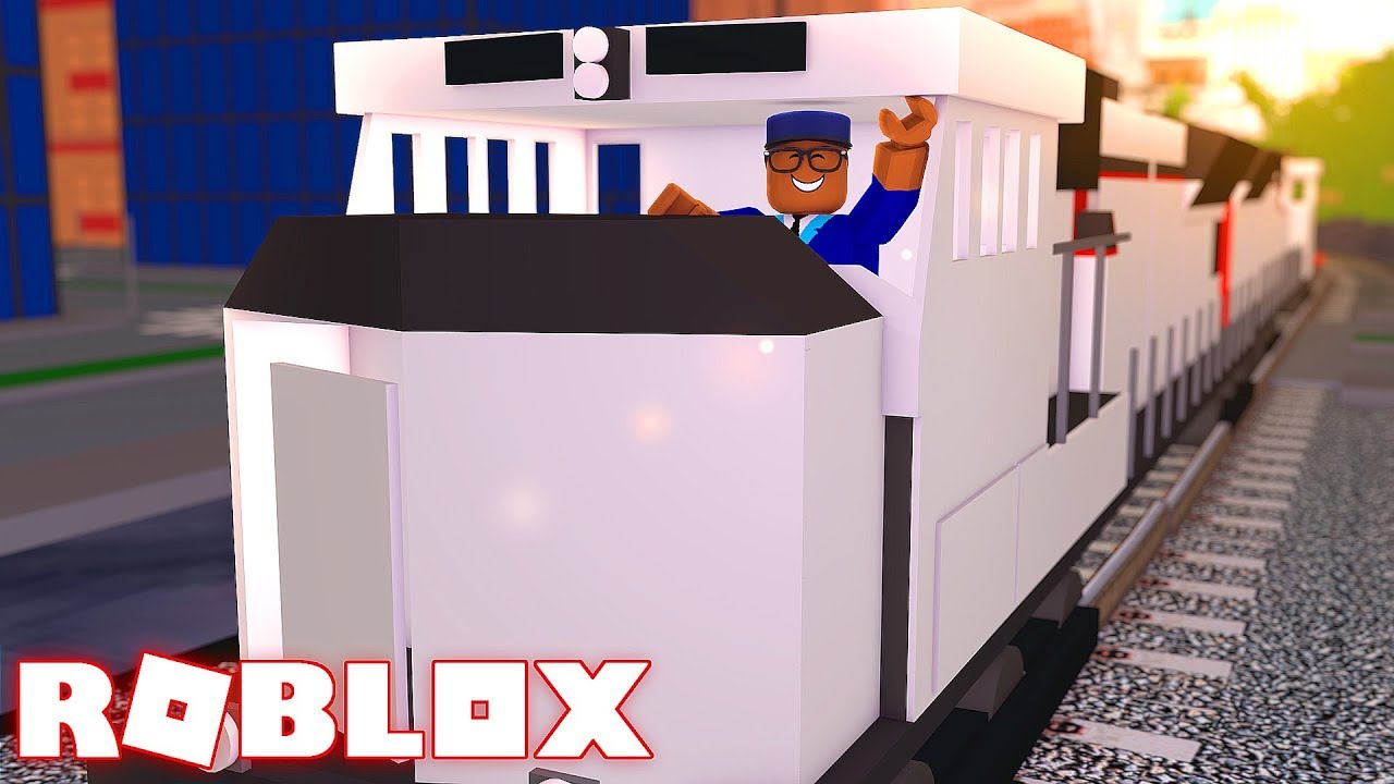 Driving A Train In Roblox Roblox Train Simulator Youtube - roblox games trains