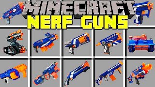 minecraft nerf gun videos