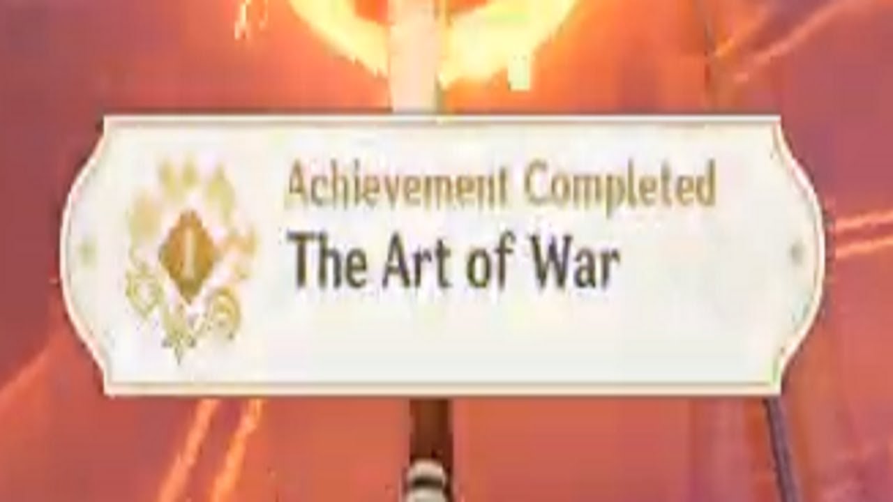 The Art of War Easy Achievement | Easy Primogems | Fast Primogems | F2P