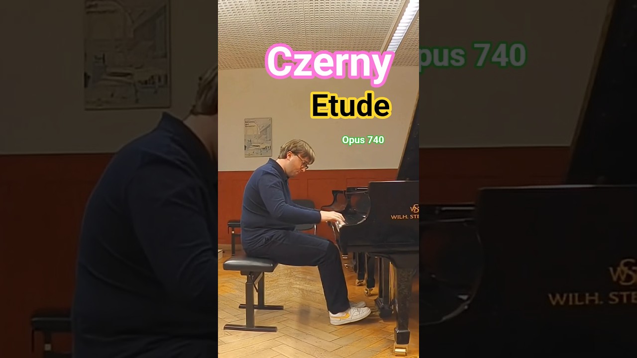 Carl Czerny - Etude Opus 740 No. 7