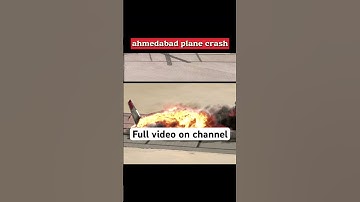 Ahmedabad Plane Crash 2025 | Realistic 3D Animation of Shocking Air Tragedy