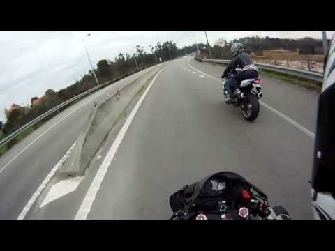 CBR 600 RR 2008 & GIXXER 1000 K8 Killing The Highways (GO PRO HD)