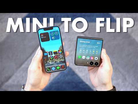 I Switched from iPhone 13 mini to Samsung Flip 8 - Here's what happened...