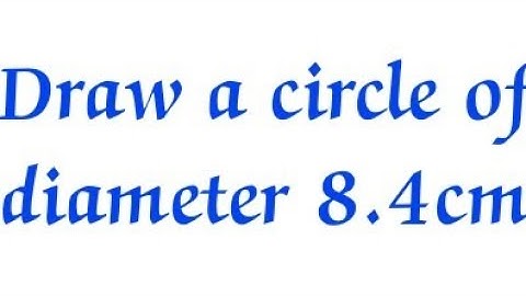 Draw a circle of diameter 8.4cm | New learning composite mathematics class6 self practice8b | #maths