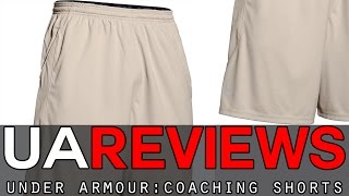 under armor coaches shorts