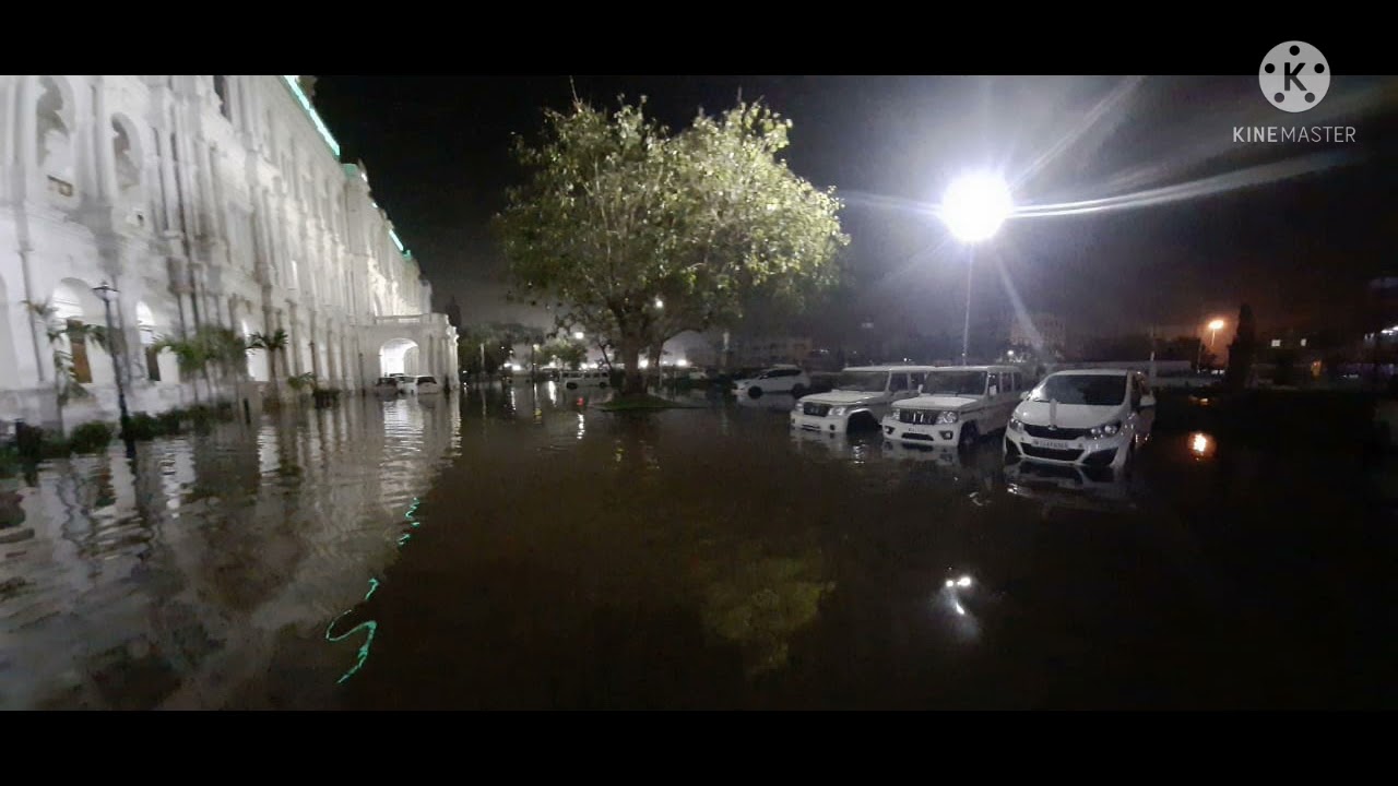 Ripon building Drowning floods - YouTube