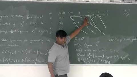 MAP BCJR algorithm - Decoding of convolutional codes