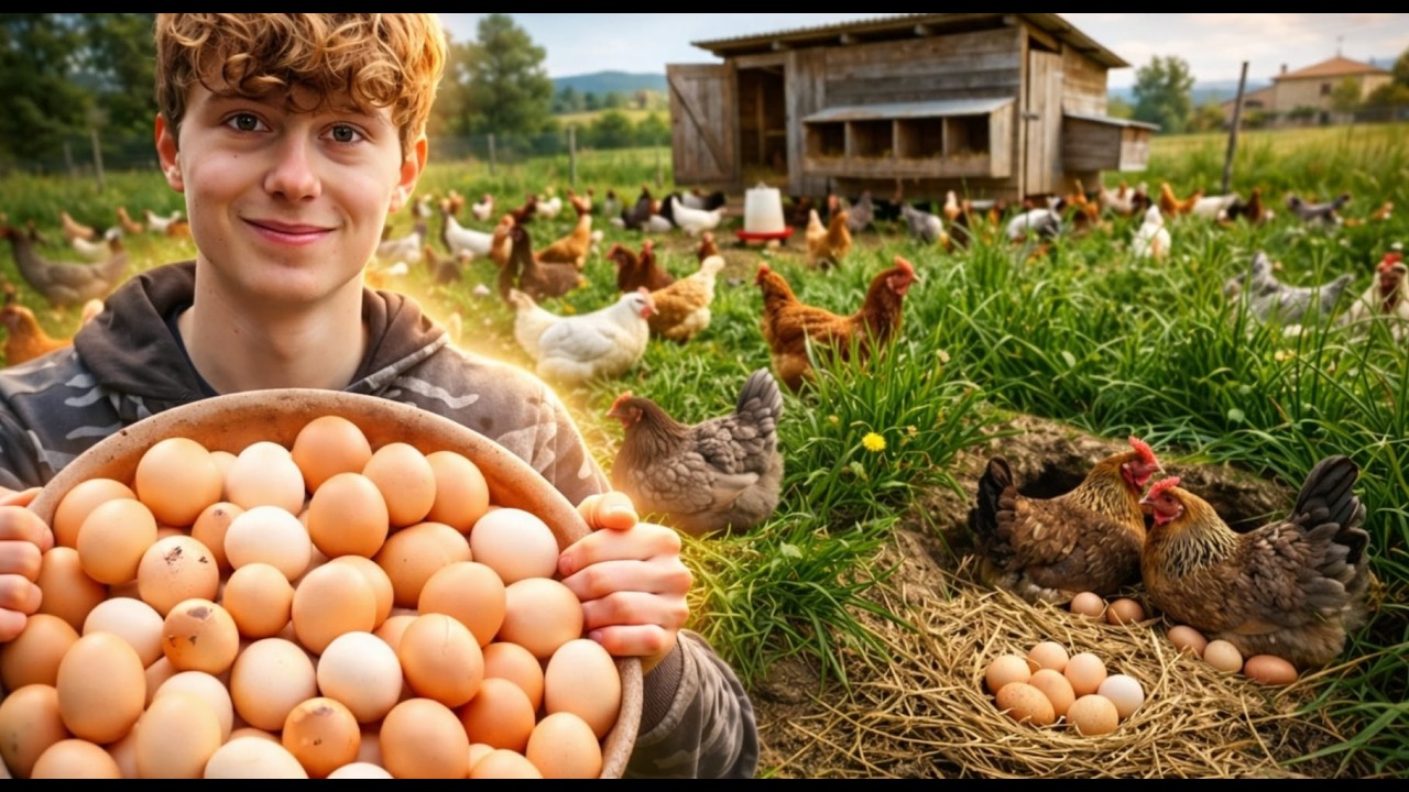 100 UOVA DALLE MIE GALLINE IN UNA SETTIMANA! 🥚🐔 COME HO FATTO
