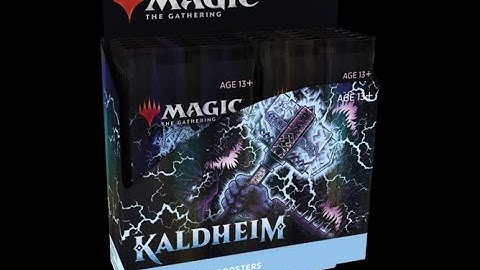 MTG: Kaldheim Collector box opening!