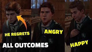 Should You Turn Sebastian Sallow In or Not? And After Credits Talk | All OUTCOMES - Hogwarts Legacy