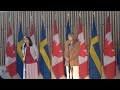 Foreign Minister Joly And Swedish Foreign Minister Linde Condemn Russian Sex Crimes In Ukraine Foreign Minister Joly And Swedish Foreign Minister Linde Condemn Russian Sex Crimes In Ukraine