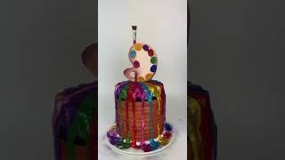 كيكة الألوان الرائعة  Color Cake