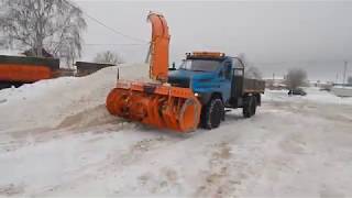 Снегоочиститель Су 28 на базе Урал Некст