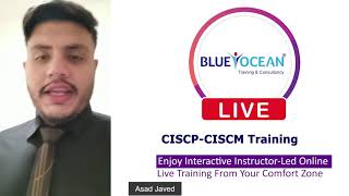Student Testimonial : CISCP CISCM Training