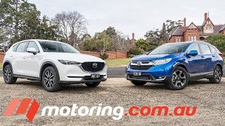 Honda CR-V v Mazda CX-5: 2017 Comparison | motoring.com.au