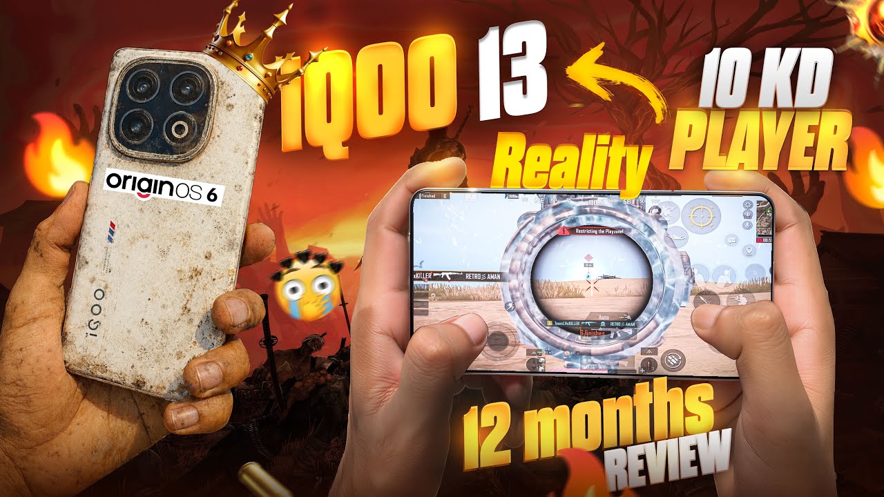 IQOO 13 5G BGMI GAMING REVIEW AFTER 1 YEAR | IQOO 13 REALITY VS HYPE ...