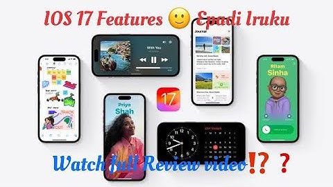 Don’t Update IOS 17 before Watching this video⁉️Full Features Review🤯Iphone Users must watch😢😢