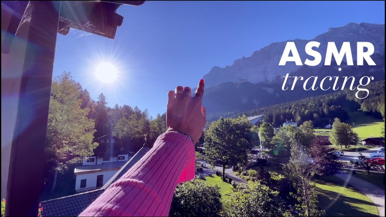 ASMR at Zugspitze - Hotel Room Tour at Eibsee with Zugspitze Panorama - Lo-Fi