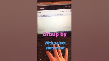 Thumbnail of How to use group by with select statement in SQL