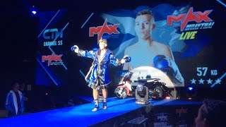 Max Muay Thai Pattaya Jordan Coe Vs Theppayak Sor. Sumrandej, 14Th December 2014