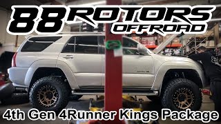 4TH GEN Toyota 4Runner Lifted on Kings & Icon Delta Joint