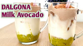 DALGONA Milo Susu Avocado || SIAPAPUN BISA BIKIN MINUMAN SEENAK INI ( Ide Jualan )