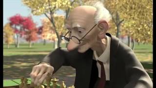 walt disney cortos de pixar ajedrez pixar, animacion 3d, dibujos animados
