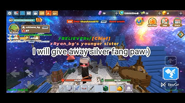 give away sliver fang paw! #skyblock #blockmango