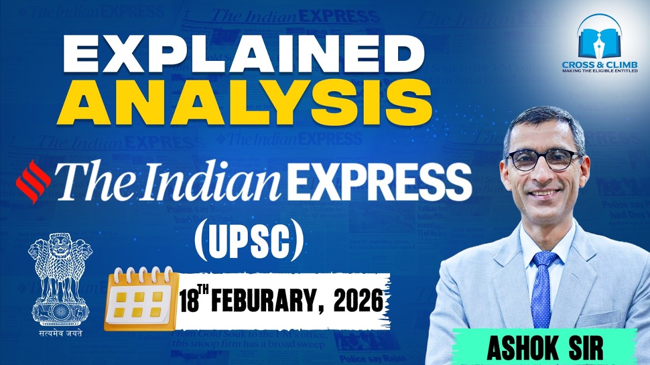 Indian Express Analysis | 18h february 2026 #upsc #india #france #macron #currentaffairs #prelims