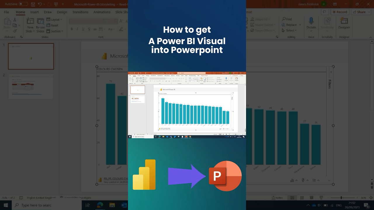 HOW TO GET POWER BI VISUAS INTO POWERPOINT