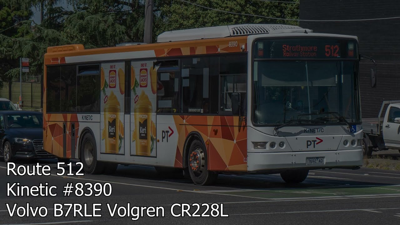 Kinetic #8390 (Volvo B7RLE, Volgren CR228L)