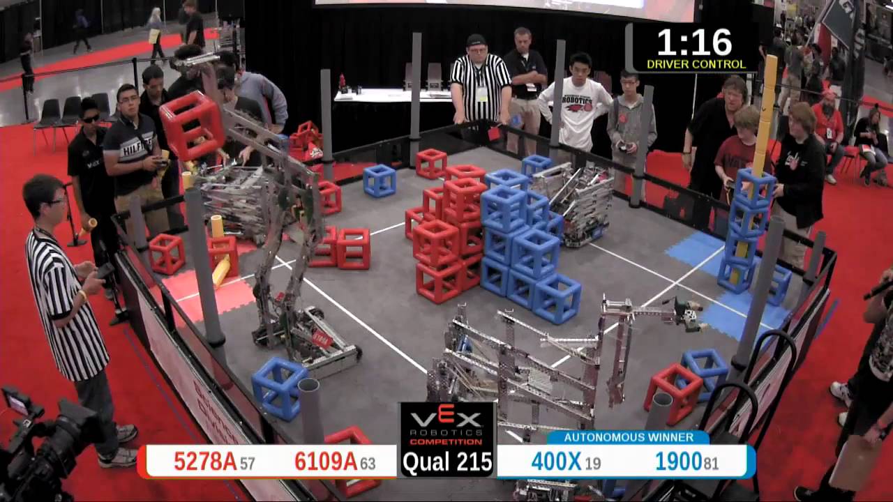 2015 VRC Sci Q215 - 5278A 6109A vs 400X 1900 - 17 to 81 - VEX Worlds 2015 - Science Division