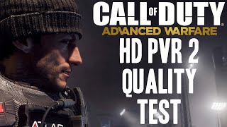 PS4 HD PVR 2 Quality Test Call Of Duty: Advanced Warfare