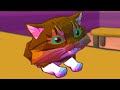 Маленький Кот Проказник #5 Мяузей. Коричневый котенок в Catlateral Damage Remeowstered на пурумчата